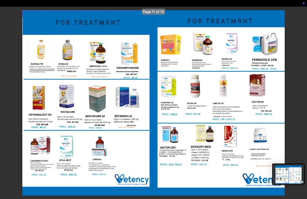 Vetency catalog Page 11