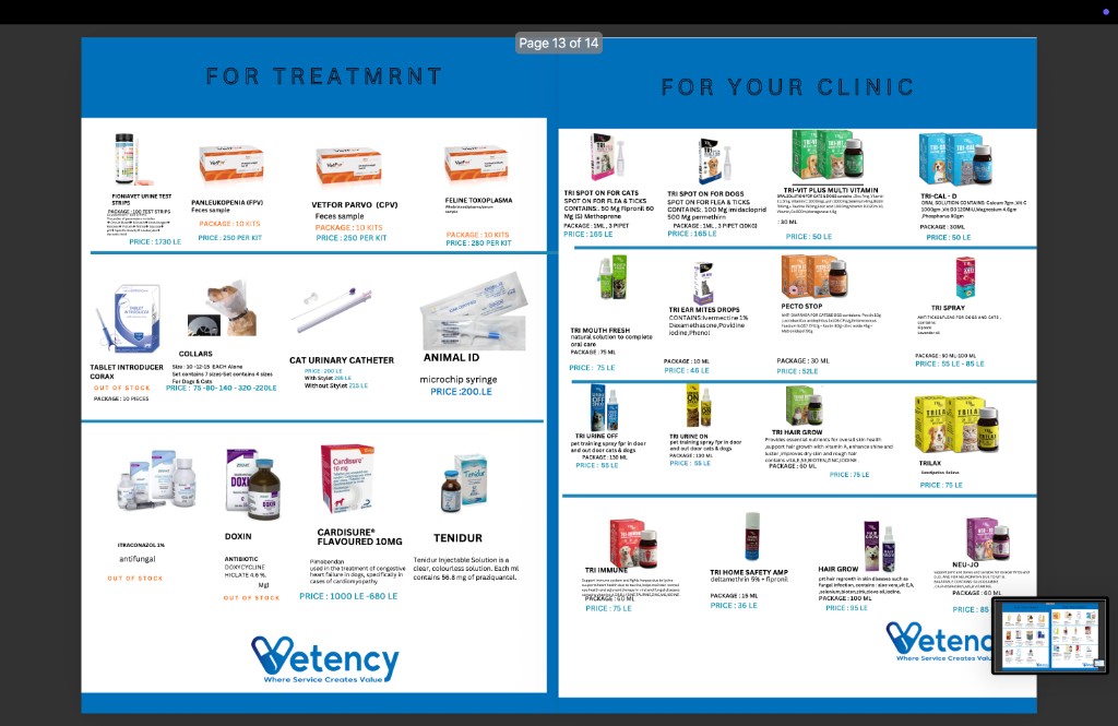 Vetency catalog Page 13