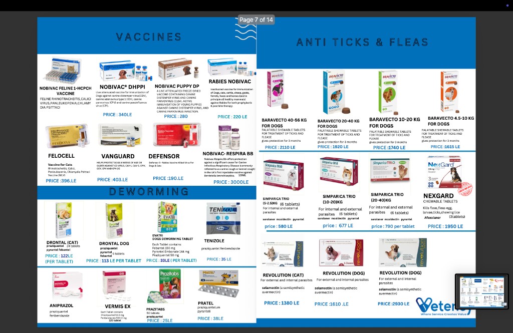 Vetency catalog Page 7